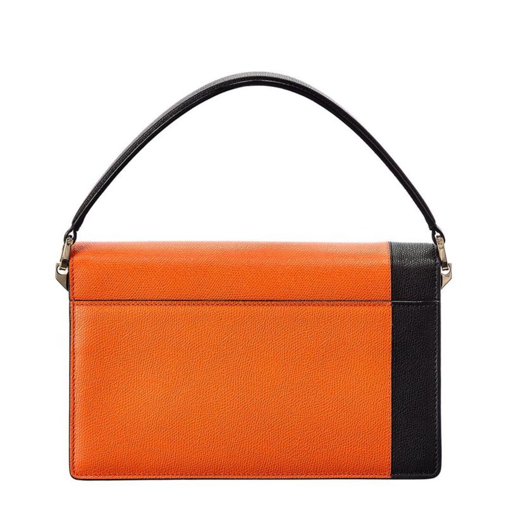 Valextra Swing Medium Leather Shoulder Bag - Picture 2 of 4